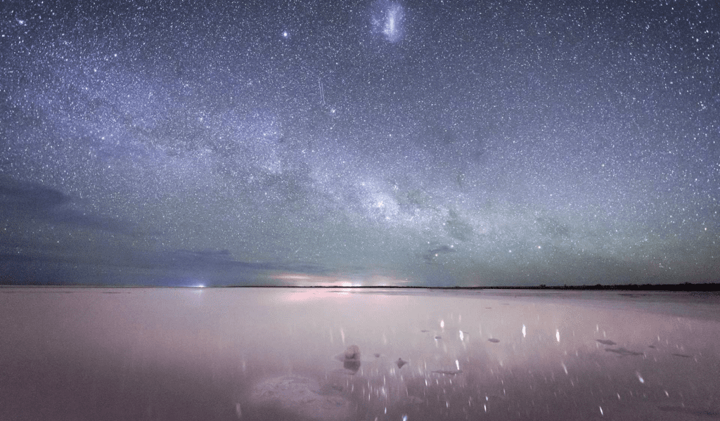 Stars and Galaxies viewed from Ninety Mile Beach, Gippsland